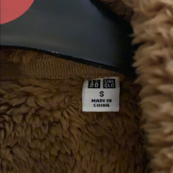 Uniqlo Fuzzy Teddy Jacket - Picture 6 of 6